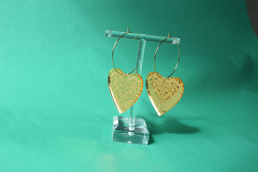 Heart Hanging Earring