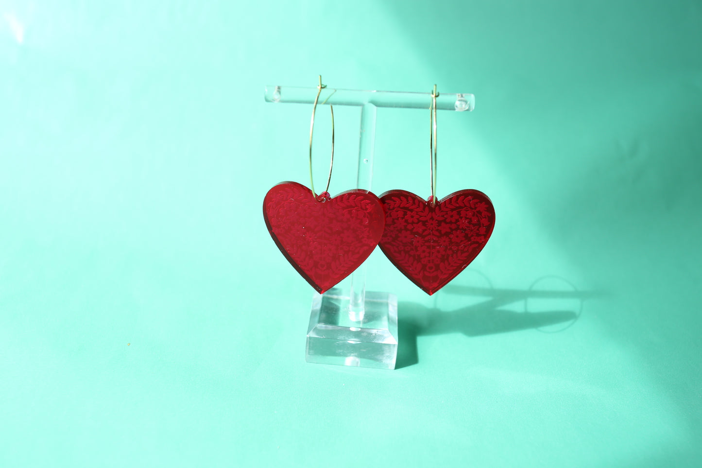 Heart Hanging Earring