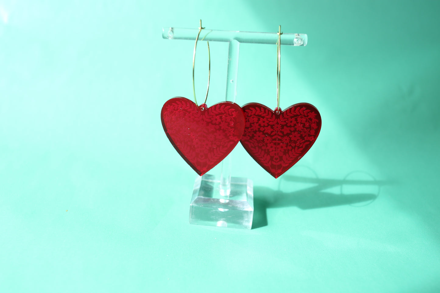 Heart Hanging Earring