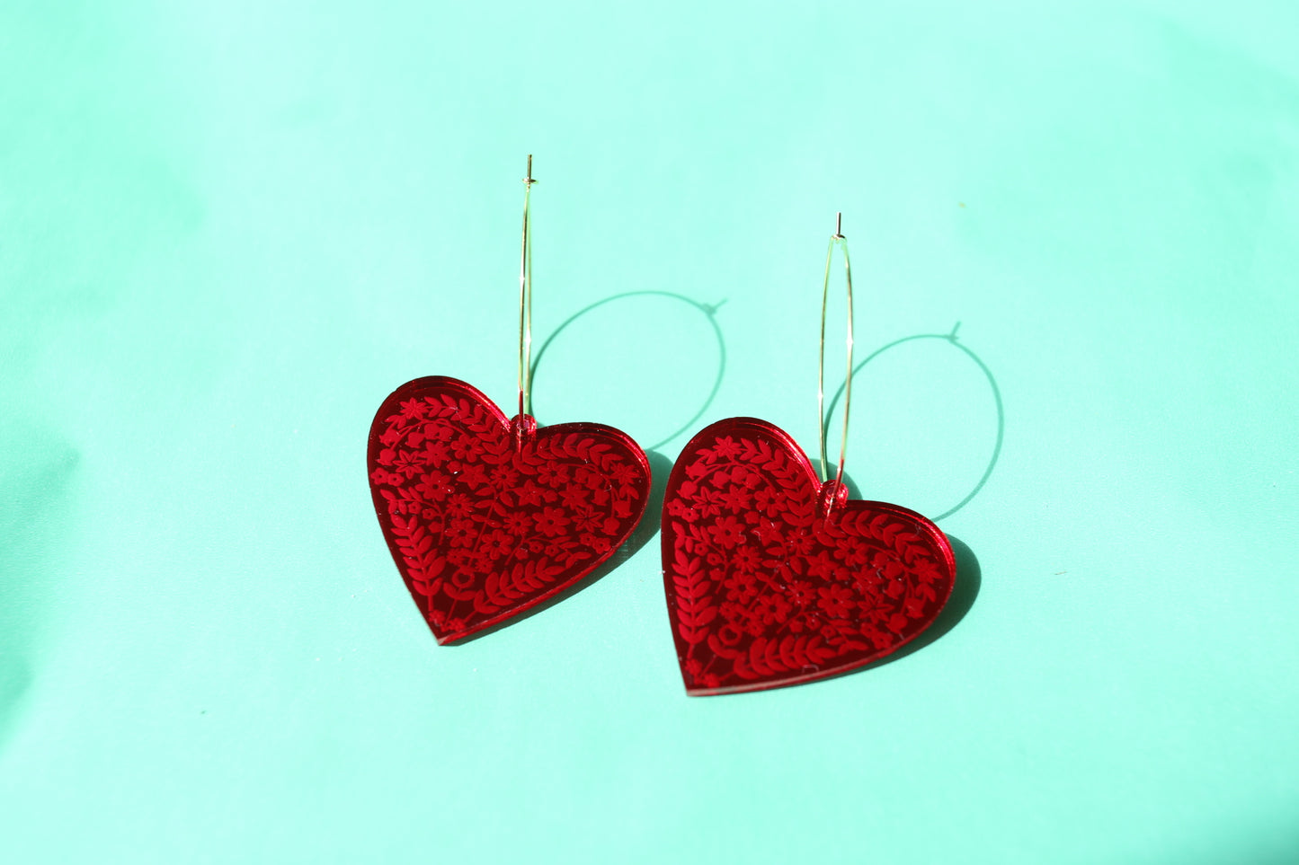 Heart Hanging Earring