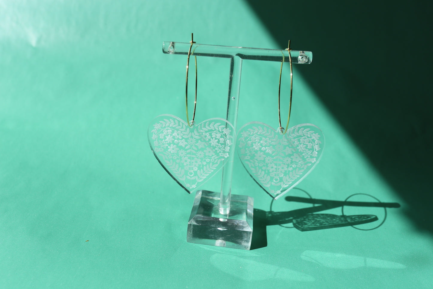 Heart Hanging Earring