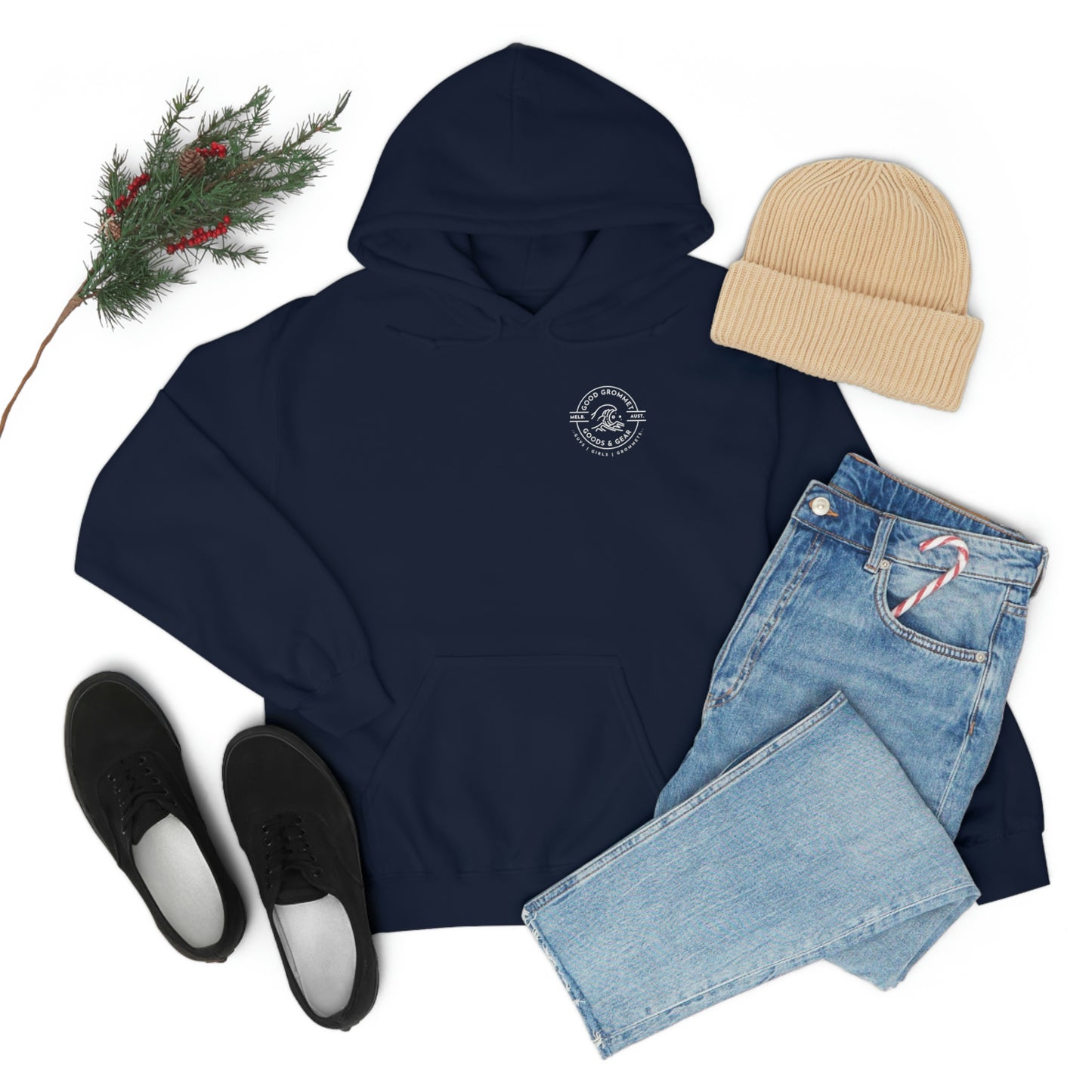 Manly Beach Hooded Sweatshirt